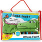 Melissa & Doug Melissa Doug Soft Activity Baby Book - Whose Feet