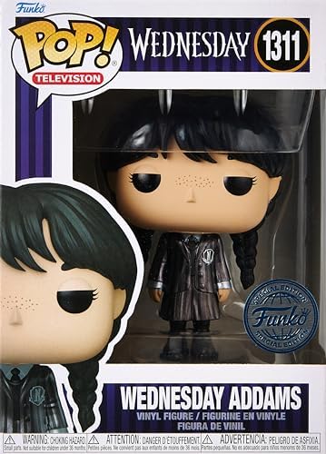Funko Pop Wednesday Addams 1311 Metallic Hot Topic