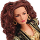 Barbie Signature Gloria Estefan Doll in Gold and Black Fashion and with Microphone Gift