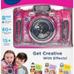 VTech KidiZoom Duo Camera FX Digital Dual Cameras Pink