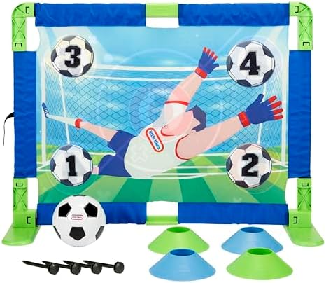 Little Tikes TotSports Soccer Trainer with 9 Active Play Sports for Boys and Girls Ages