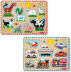 Melissa & Doug Melissa Doug Wooden Light-Activated Sound Puzzle