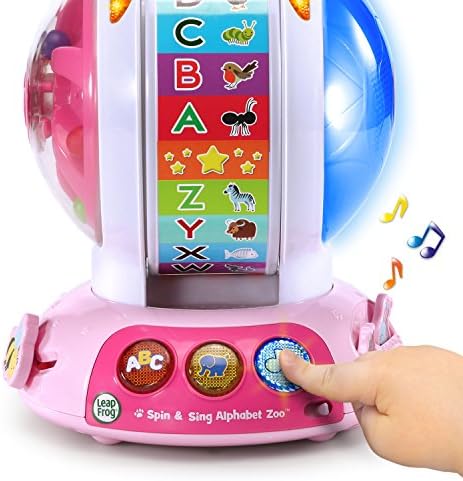 LeapFrog Spin and Sing Alphabet Zoo Pink