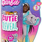 Barbie Cutie Reveal Fashion Doll Jungle Series Monkey Plush