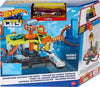 Hot Wheels City Toy Track Set Downtown Express Car Wash Playset