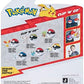 Pokemon PKW3135 Clip 'n'Go Poke Balls Alola Vulpix Super Ball Official Pokeball with 5 cm