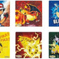 Topps Pokemon Style Characters Zigsaw Puzzle Pack of 6 Total 96 Pieces Assortment 2