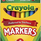 Crayola Broad Line Markers School Supplies Colors may vary 8 Count