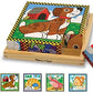 Melissa & Doug Melissa Doug Pets Wooden Cube Puzzle With Storage Tray 16 pcs