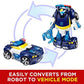 Transformers Playskool Heroes Rescue Bots Energize Chase The Police-Bot Action Figure