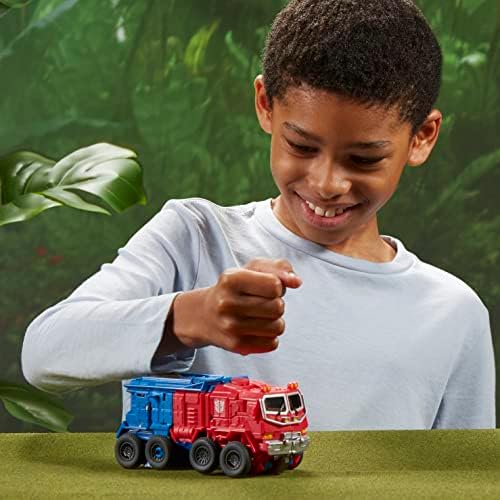 Transformers Rise of The Beasts Movie Smash Changer Optimus Prime Converting Action