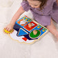 Melissa & Doug Melissa Doug Wooden Jumbo Knob Puzzle