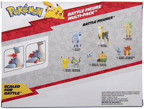 Pokemon Battle Figure 3 Pack - Features 2-Inch Misdreavus and Alolan Marowak and 3-Inch