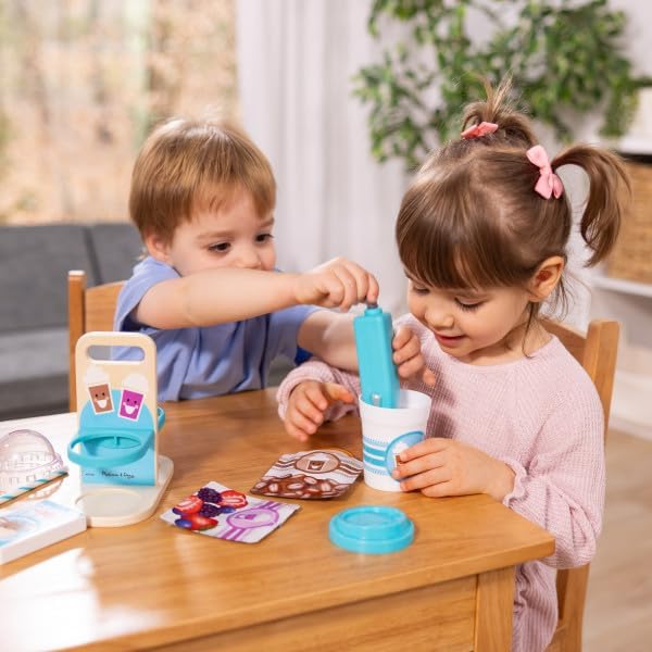 Melissa & Doug Melissa Doug Hot Cold Drinks Pretend Play Food for Boys and Girls Ages