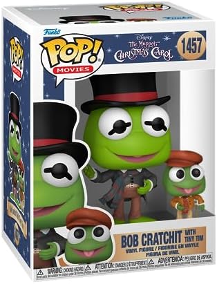Funko Pop Buddy Disney Holiday - The Muppet Christmas Carol Kermit and Robin as Bob