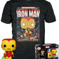 Funko POPTee Marvel- Holiday Iron ManGW- XL