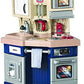Little Tikes Super Chef Kitchen Blue Cream 14.00 l x 28.00 w x 40.00 h inches