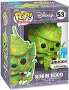 Funko Pop Pop Artist Series Disney Treasures of The Vault - Robin Hood Multicolor - Disney Standard Characters - Amazon - Collectable Vinyl Figure