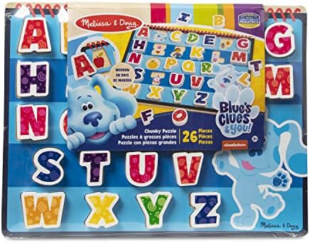 Melissa & Doug Melissa Doug Blue's Clues You Wooden Chunky Puzzle