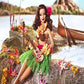 Mattel Hula Honey - Barbie Doll Pin-Up Girls Collection