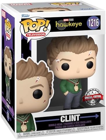 Funko POP 1216 Hawkeye - Clint Barton Christmas Sweater Pop Vinyl - Target