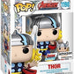 Funko Pop Enamel Pin The Avengers Earth's Mightiest Heroes - 60th Anniversary Thor with Enamel Pin - Marvel Comics - Amazon - Collectable Vinyl Figure