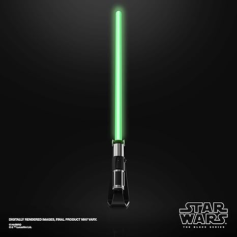 Star Wars The Black Series Yoda Force FX Elite Electronic Lightsaber with Advanced LED
