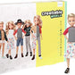 Mattel Creatable World Deluxe Character Kit Customizable Doll Black Straight Hair