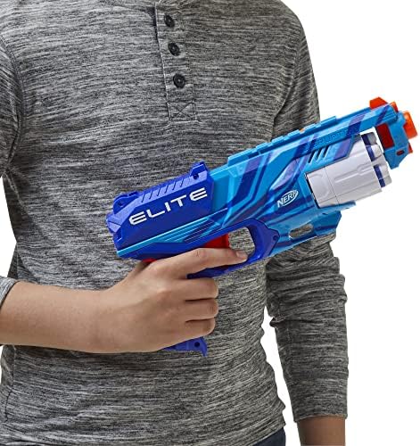 Nerf Elite Disruptor Dart Blaster Reflex Slam Fire Blue Easter Gifts for Amazon