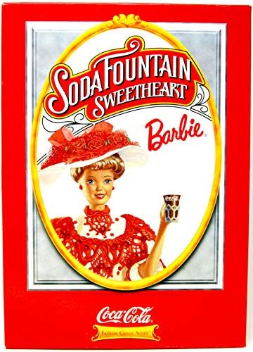 Mattel Barbie Mattel Soda Fountain Sweetheart Coca Cole 1st