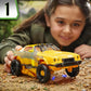 Transformers Rise of The Beasts Movie Beast-Mode Bumblebee Converting Toy with Lights and