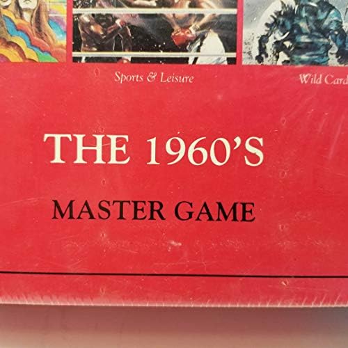 Hasbro Parker Brothers Trivial Pursuit The 1960's Master Game