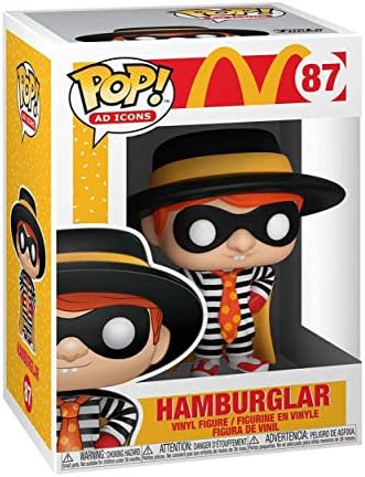 Funko Pop Ad Icons McDonald's - Hamburglar Multicolor 3.75 inches