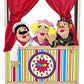 Melissa & Doug Melissa Doug Deluxe Puppet Theater - Sturdy Wooden Construction - Puppet