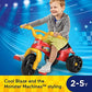 Fisher-Price Toddler Tricycle Harley-Davidson Tough Trike Toy Bike with Handlebar Grips