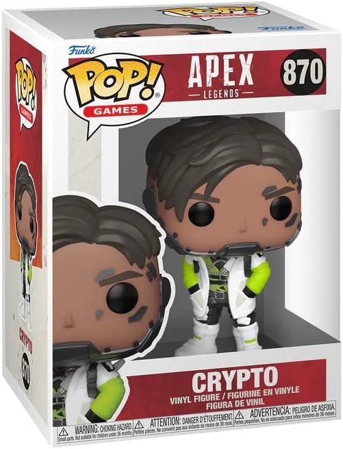Funko POP Apex Legends - Crypto Funko Vinyl Figure Bundled with Compatible Box Protector