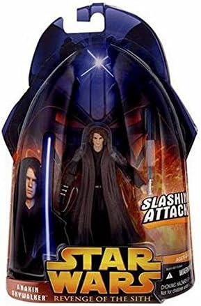 Hasbro Star Wars Revenge of the Sith Anakin Skywalker Slashing Attack 28 Action Figure