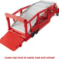 Mattel Disney and Pixar Cars Mack Hauler 13-inch Toy Transporter Truck with Ramp Carry Storage for 12 Vehicle