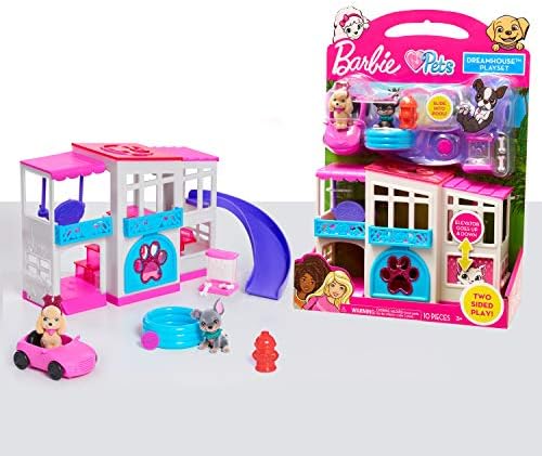 Barbie Pet Dreamhouse 2-Sided Playset