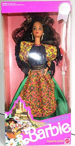 Mattel 1991 Barbie Dolls of The World 12 Inch Doll Collection - Spanish Barbie Doll