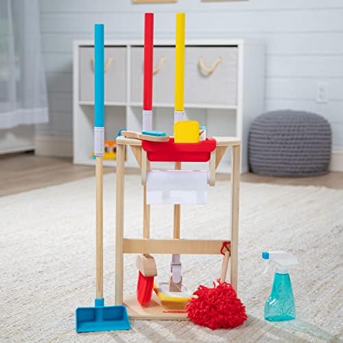 Melissa & Doug Melissa Doug Deluxe Sparkle Shine Cleaning 11 Pieces - FSC Certified