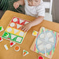 Melissa & Doug Melissa Doug Wooden Shape Sorting Grocery Cart Push Toy and Puzzle
