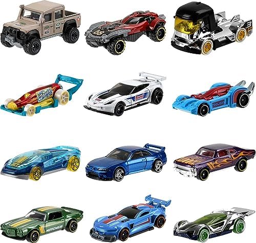 Hot Wheels Toy Cars Trucks 10-Pack Set of 10 164 Scale Vehicle