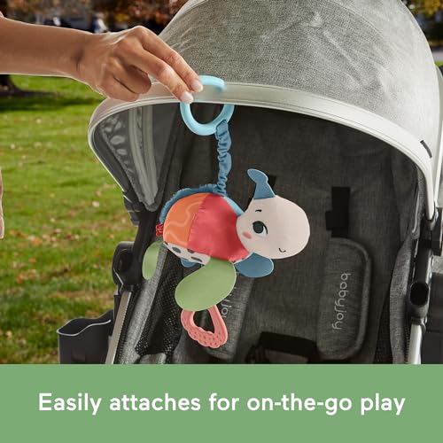 Fisher-Price Baby Stroller Toy Planet Friends Sea Me Bounce Turtle Plush