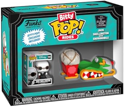 Funko Pop Bitty Ride The Nightmare Before Christmas - Jack with Snowmobile