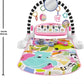 Fisher-Price Baby Gift Set Glow and Grow Kick Play Piano Gym Blue Playmat Musical