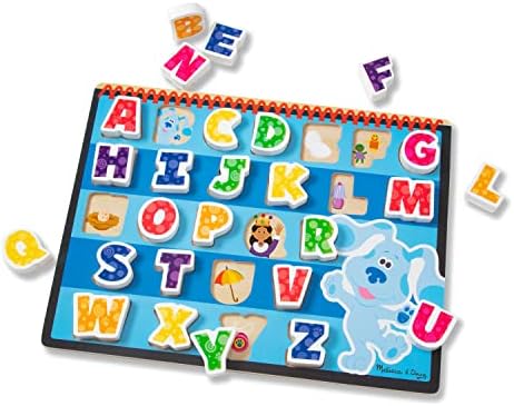 Melissa & Doug Melissa Doug Blue's Clues You Wooden Chunky Puzzle