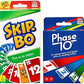 Mattel Phase 10 Card Game with Skip-Bo Card Game