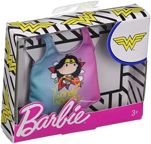Barbie Clothes Wonder Woman Character Top Doll