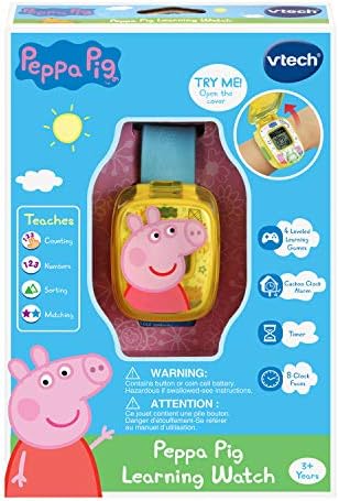 VTech Peppa Pig Learning Watch Blue